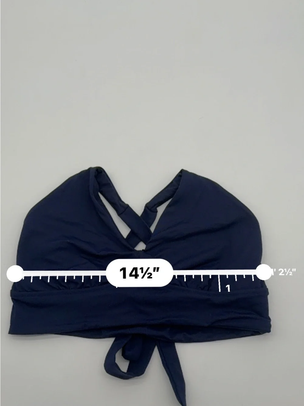 Athleta Navy Bikini Top - Picture 4 of 4